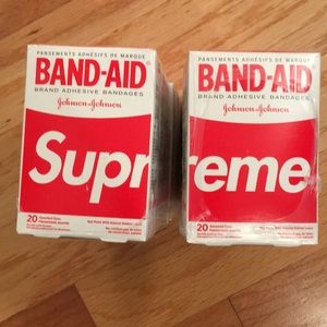 Supreme Band-Aids! Two Sealed Six-Packs!
